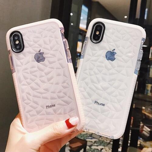 Diamond Transparent Case on For Oppo R11 R11s R9 R9s Plus R15 R17 Pro A59 F9 F11 A9 A5 A3s Reno Z 10x Zoom Realme X K1 Cover