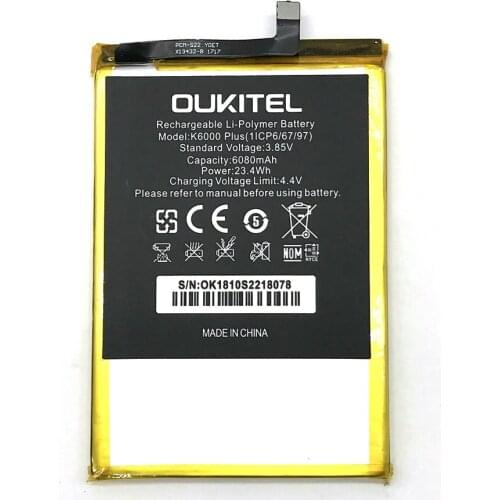 Аккумуляторы для телефонов Oukitel K6000 Plus QCKBST China At AliExpress