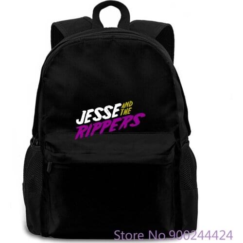 JESSE AND THE RIPPERS Full Katsopolis Band Music Barry April House Design women men backpack laptop travel school adult