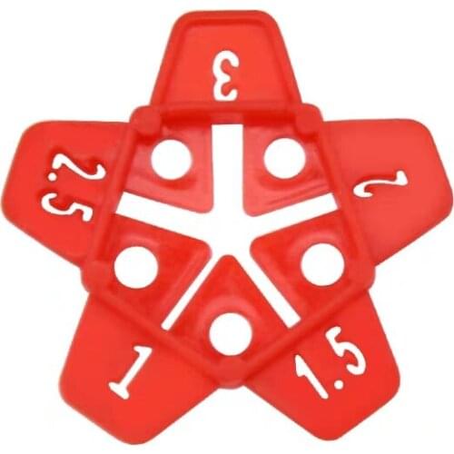 Tile Leveling System 5 Sides Tile Spacer - Cross And T Wall Floor