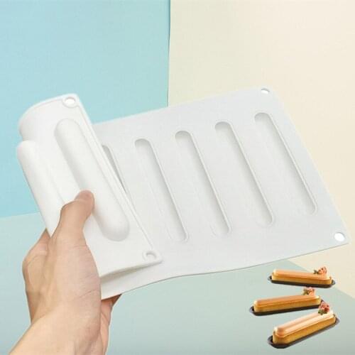 Slender Silicone Cake Mold French Mousse Dessert Mold DIY Baking Mold