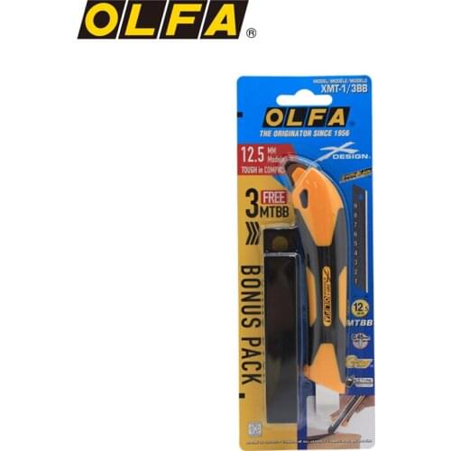 OLFA utility knife cutting knife medium knife blade set OLFA XMT-1-3BB new product 12.5mm