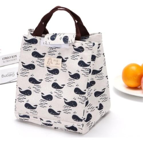 Waterproof Lunch Insulated Bag Portable Lunch Box Bag Cooler Lunch Bag Rice Insulated Bag Keep Fresh