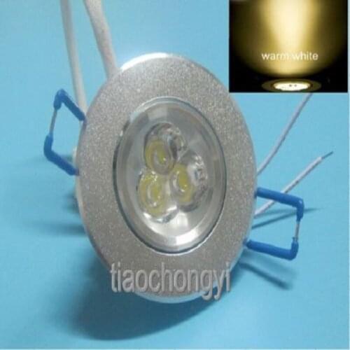3W LED Recessed Ceiling Down Light Bulb Lamp Downlight Warm white cool white 10PCS