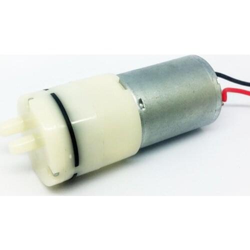 370 Water and Air Dual-purpose Pump DC 3V Air Oxygen Pump / Water Pump / Vacuum Pump for Aquarium Small Fish Tanks, Head 2 Meter