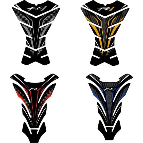 3D Carbon-look Motorcycle Tank Pad Protector Decal Stickers Case for Yamaha FZ1 FZ 1 FZ1N Tank