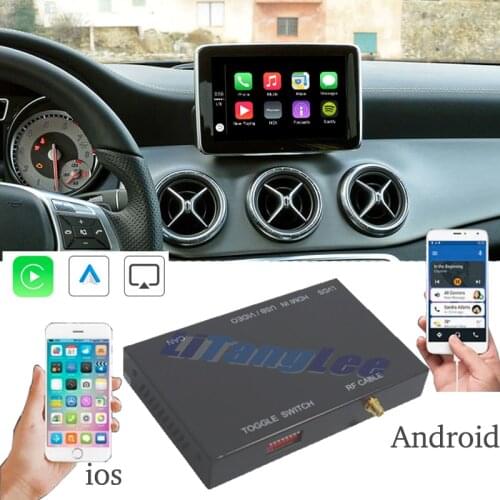 Car Camera Carplay Decoder Adapter For Mercedes Benz CLA MB C117 NTG Comand APS Mirror Display Android Auto Play 360 BirdView