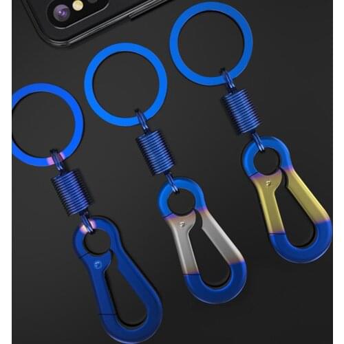 Stainless Steel Motorcycle Car Key Chain Key Ring Luxury Decoration Automobiles Keychain Holder Accessories