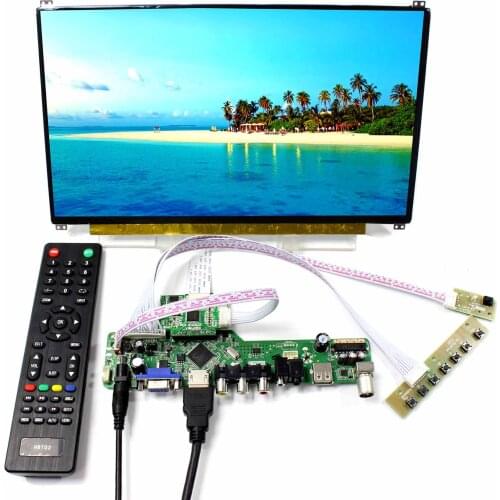 HD MI VGA AV USB RF LCD Controller Board Backlight WLED 30pins eDP Connector 1920x1080 N133HSE LCD Screen
