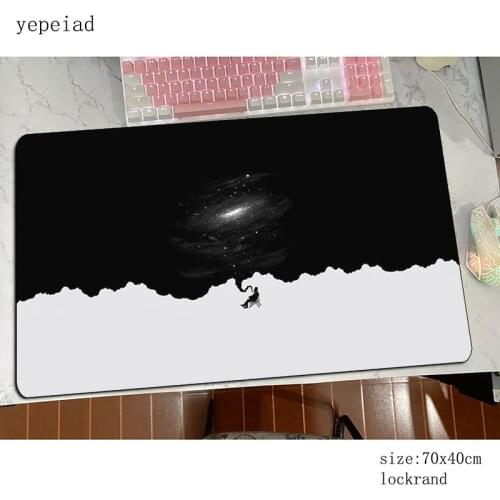 Space Sci Fi mousepad gamer hot sales 70x40cm gaming mouse pad large High-end notebook accessories laptop padmouse ergonomic mat