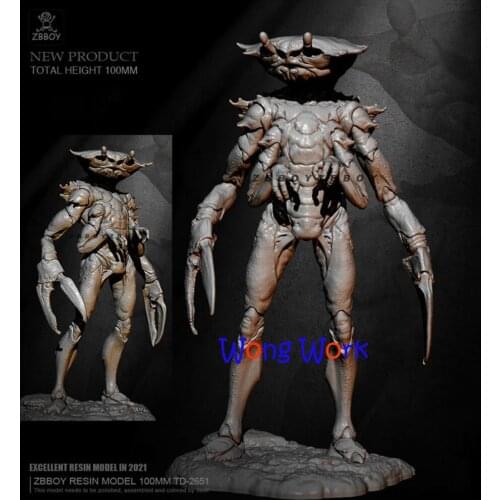 Wong Work Unpainted Resin H100mm Unassembled Garage Kits GK Model Kit Figure TD-2651