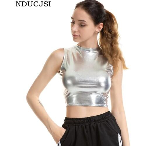 NDUCJSI Women's Cropped Tank Tops