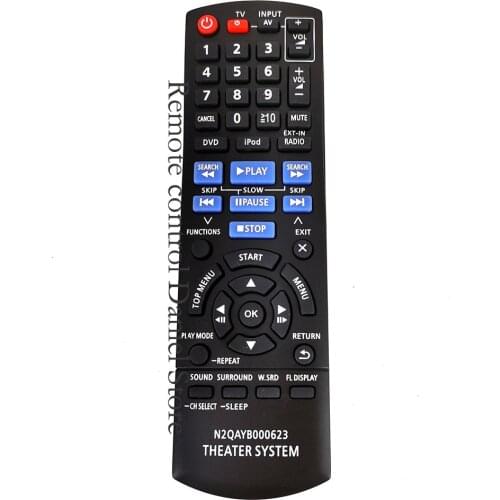 NEW Replacement N2QAYB000623 for Panasonic Home Theater Remote Control SC-PT760 SA-PT940 Fernbedienung