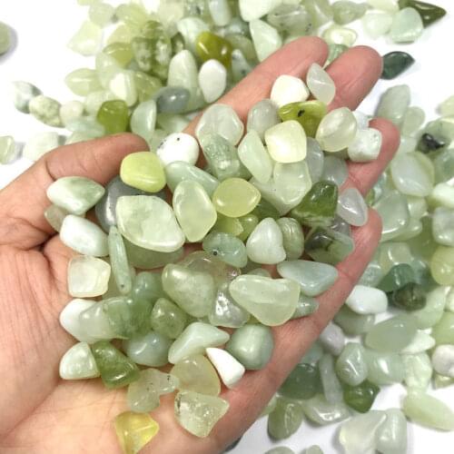 Wholesale 50g 3 Size Natural Green Jade Stone Rough Rock Polished Healing Specimen E097 Stones and Crystals