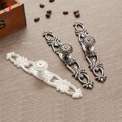Kitchen Drawer Hardwares Closet Furniture Knob Zinc Alloy Retro Knurled Bronze Cupboard Cabinet Handle Case Pulls