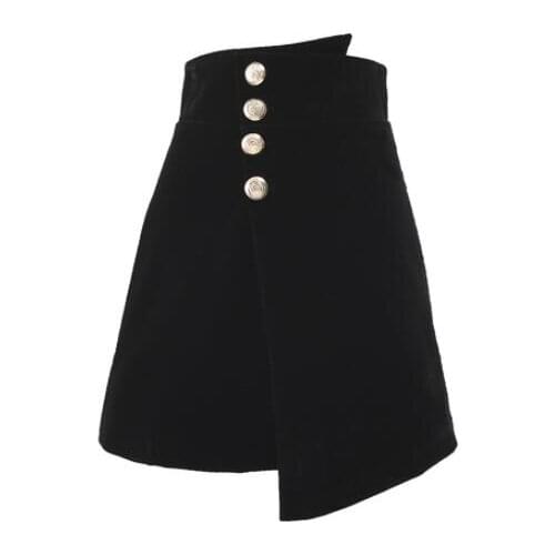 Vinieer Asymmetrical Skirts