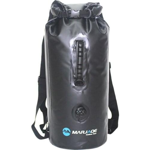 Drifting Waterproof Bucket Bag PVC Waterproof Dry Bag Man Women Beach Swimming Bag 30L Camo Outdoor Diving Foldable Bag