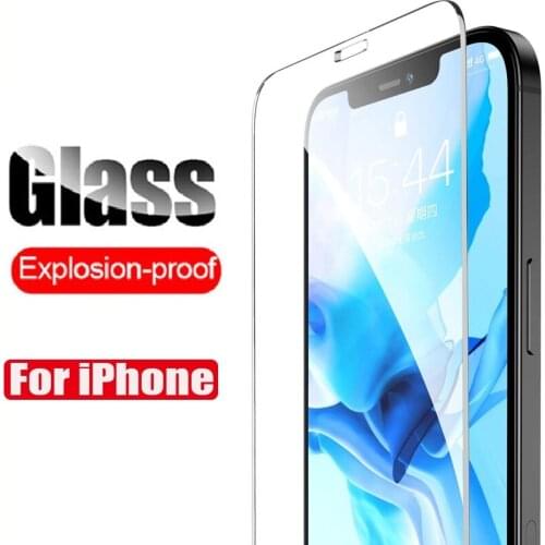 Tempered Glass Film For iPhone 11 Pro Max 12 Pro Max 12 Mini Screen Protector For iPhone12 11 Pro Protective Front Films