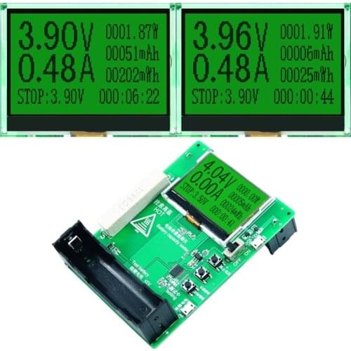 2021 New DC 5-12V Battery Capacity Tester MAh MWh for 18650 Lithium Battery Power Bank
