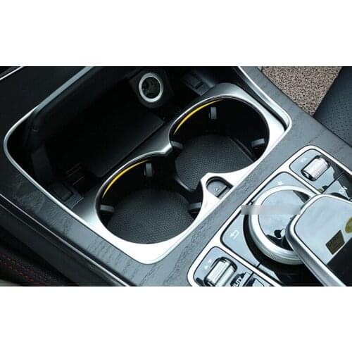 14-15 Car Water Cup Holder Cover For Mercedes Benz C Class W205 2014 2015