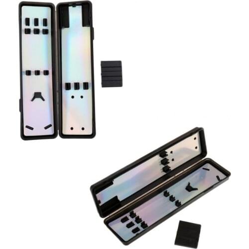 Fox Smiling 2pcs Dart Case Bag Box Plastic Portable Storage Box Darts Accessories Indoor Dartboard Games