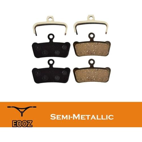 EOOZ 2PRS * Semi-Metallic bicycle DISC BRAKE PAD for SRAM Guide RSC/RS/R Avid XO E7 E9 Trail 4 Pistions