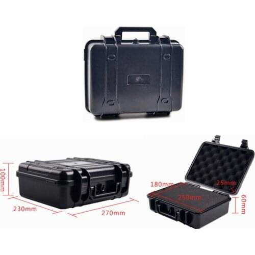 Sealed Waterproof Safety Box Instrument Toolbox Impact Resistant Equipment Camera Tool Case ABS Plastic Storage Box with Foam