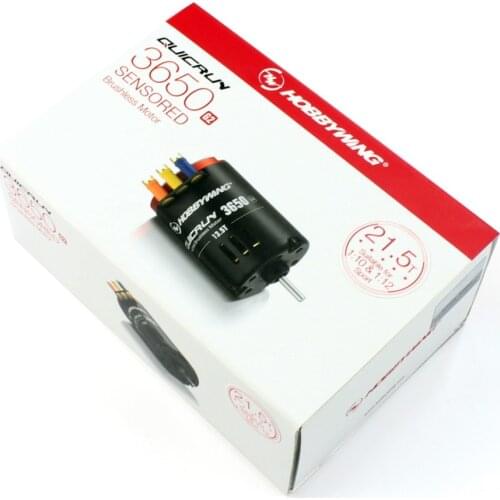 Hobbywing QUICRUN G2 3650 Sensored 6.5T / 8.5T /10.5T /13.5T / 17.5T / 21.5T Racing Brushless Motor for 1/10 Rc Car Crawler