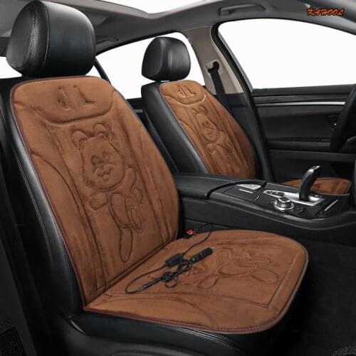 KAHOOL 12V Heated car seat cover for Lincoln all models Navigator MKZ MKC MKX MKS MKT Winter Pad Cushions car styling