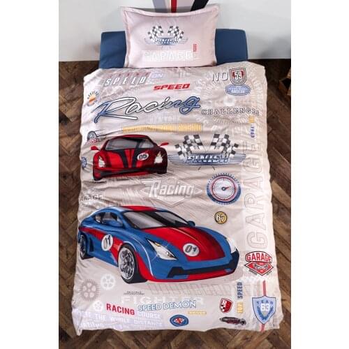 Cotton bedding set kids boys car single bedspread bed sheet duvet cover sets pillowcase bedding kids quilt cover bed linen
