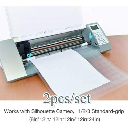 Replacement Cutting Mat Transparent Adhesive Paste Mat Pad With Measuring Grid 12*12-inch For Silhouette Cameo Plotter Machine