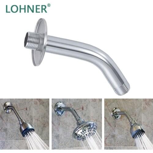 Bathroom Copper Wall Shower Tube Dark Mounted Connecting Rod Sprinkler Shower Tube Brass Bracket Ceiling Pipe Rod Tube