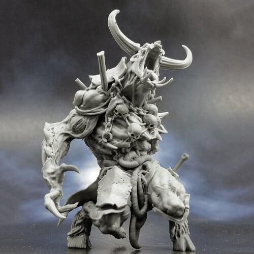65MM Unpainted Resin Figure Building Kit
