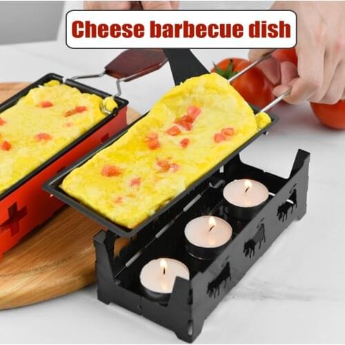 Mini Cheese Plate Baking Tools Set Cheese Tray Home Baking Oven Non-stick Pan Dish GRSA889