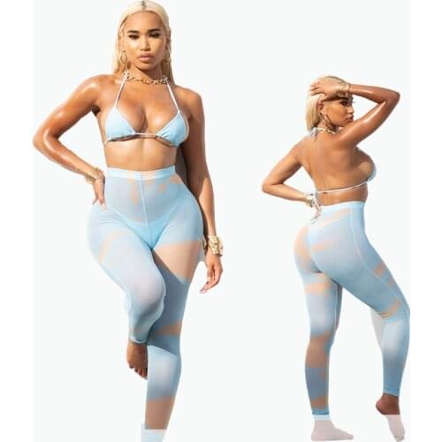 Bodycon Two Piece Outfits for Women Sexy Club Wear Co Ord Sets Halter Backless Off Shoulder Party Club Matching Sets Undefined