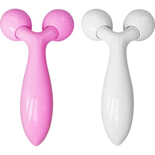 3D Roller Massager V Lift 360 Rotate Thin Face Shaping Relaxation Tightening Skin Wrinkle Remover Tool