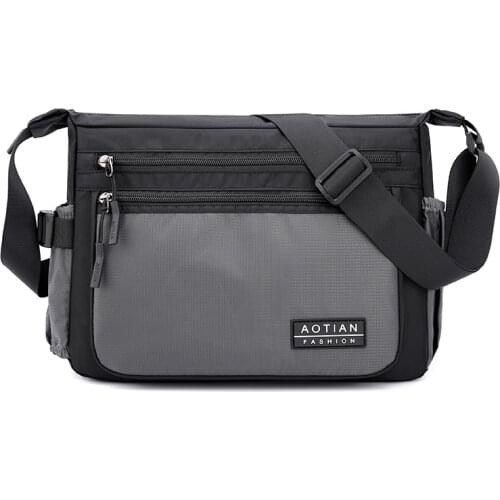 New Fashion Oxford Men Shoulder Bag Messenger Bag Men Crossbody Bag Vintage Male Leisure Sling Bag Casual Boy