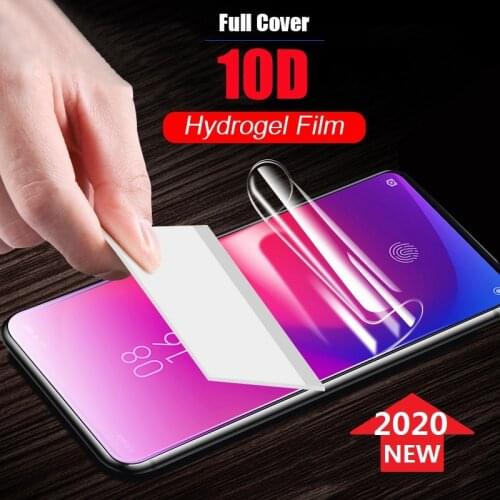 Protective Hydrogel Film for Xiaomi Mi 9 Lite SE A3 A2 Lite Redmi Note 7 Pro 7A K20 Pro (Not Glass) Screen Protector Film
