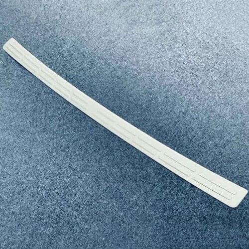 For Nissan Serena 2020 2021 Stainless Steel Exterior Rear Bumper Protector Sill Trim Tail Trunk Guard Pedal CoverCar Accessory