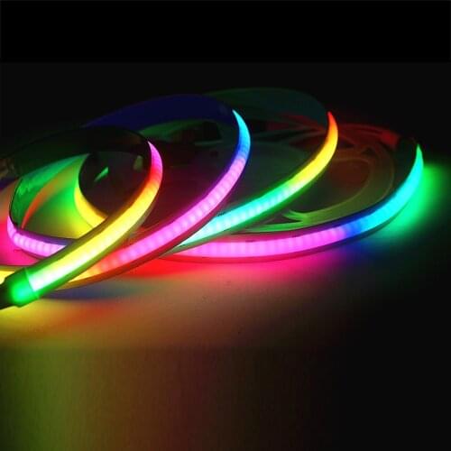 5V COB FOB Full Color Strip(Same as SK6812) 332Leds RGB Smart Dream Color Magic Digital Addressable High Density Flexible Tape