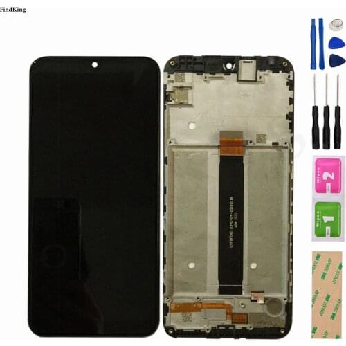 6.09"LCD Display For BQ 6040L LCDs Touch Screen Digitizer For BQ molile BQ 6040L BQ-6040L magic LCD Display Assembly With Frame