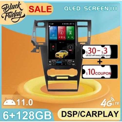 Android 11 6+128GB Tesla Style for Chevrolet Epica 2006 + GPS Car Navigation Multimedia Video Stereo Player Radio Carplay 2 DIN