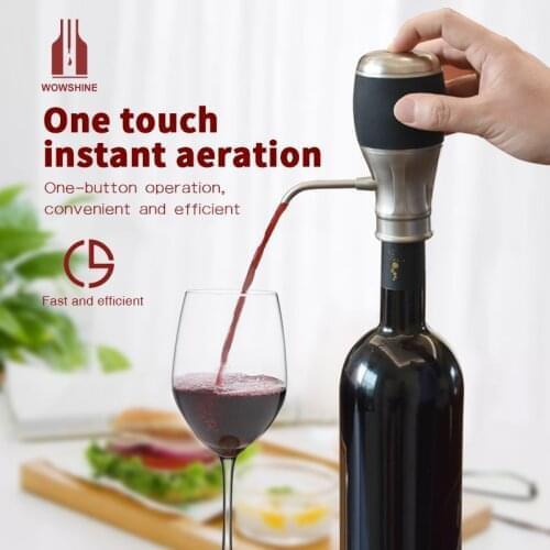 Free Shipping New Factory Direct Shipping Electric Wine Aerator One Touch Aeration Automatically Pour Out