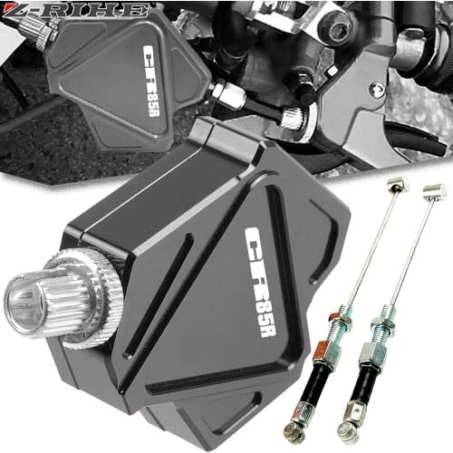 For Honda CR 85 R CR 85R CR85R 1998-2007 1999 2000 2001 2002 Motorcycle CNC Stunt Clutch Pull Cable Lever Easy System CR85R LOGO