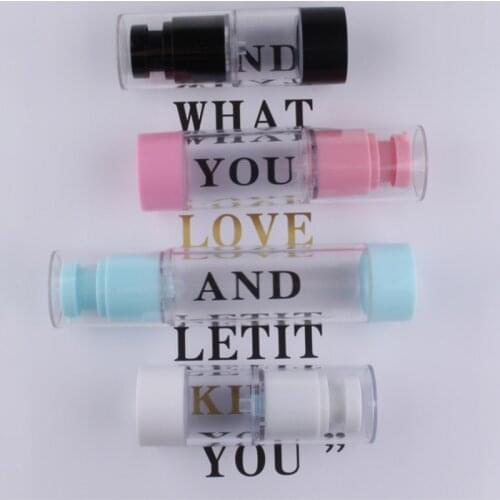 15ml 30ml 50ml 80ml 100ml Travel vacuum bottling set push-type small watering can lotion bottle lotion,moisturizing spray bottle