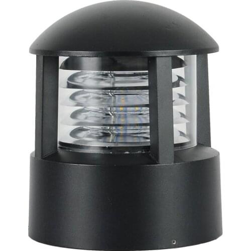 E27 15W Aluminum waterproof outdoor pillar lamp front door fence courtyard column lights landscape