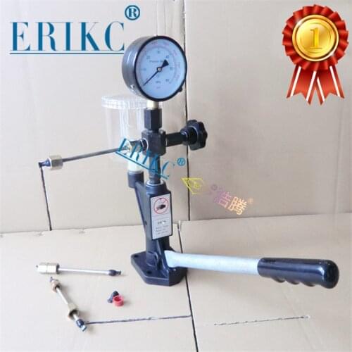 ERIKC Fuel Injector Nozzle Tester Diesel Fuel Injector Nozzle Tester Diesel Injection Pump Repair Equipment S60h