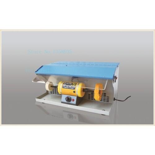 DIY tools Jewelry polishing machine with dust collector &gold grinding motor, bench lathes, buffing polishing machine