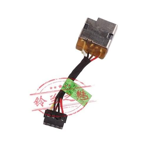DC Power Jack cable For HP 15-K 15-V 17-F 15-P 14-U 14-U204 TPN-Q132 TPN-Q139 TPN-Q140 TPN-Q141 TPN-Q143 laptop DC-IN Flex Cable