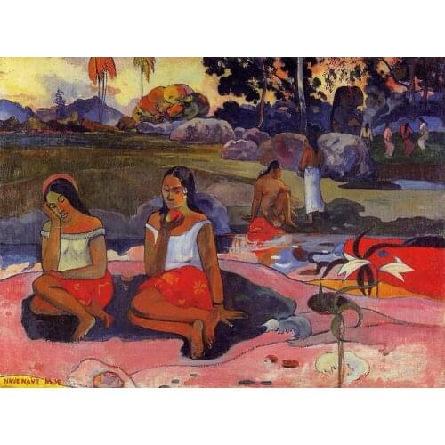 Delightful Drowsiness by Paul Gauguin oil Painting Canvas High quality hand painted Flower Art Reproduction